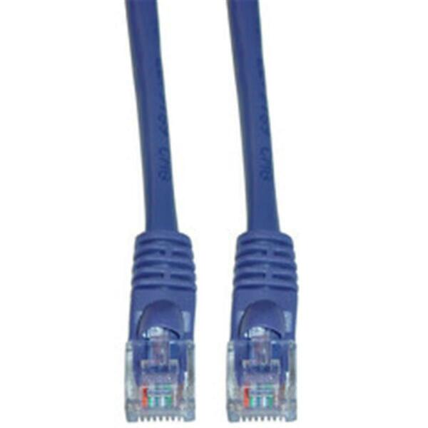 Cable Wholesale Cat6 Purple Ethernet Patch Cable Snagless Molded Boot 10 foot 10X8-04110